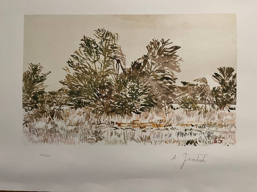 Adolph Jentsch- signed, limited edition print