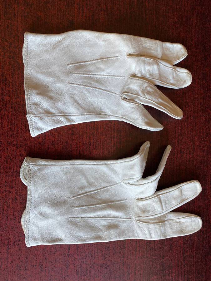 SADF LADIES CEREMONIAL LEATHER GLOVES