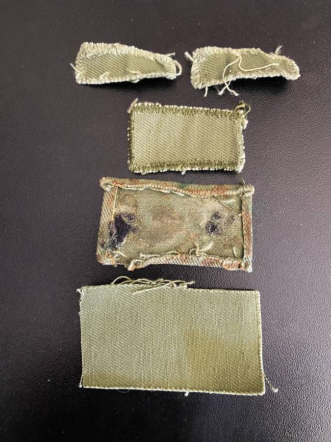 SELECTION OF RHODESIAN ARMY PATCHES-SOLD TOGETHER- 5 IN TOTAL