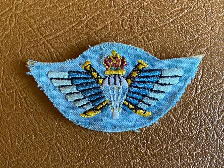 OMAN SPECIAL FORCES PARA WING -A DIVISION OF ARMSCOR HAD THIS WING EMBROIDERED FOR SOME OF THE MEMBE