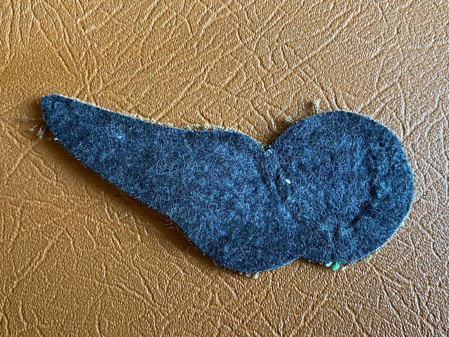 FIRST ISSUE 1960'S ASSISTANT PARA JUMP INSTRUCTOR WING- COMBAT UNIFORM-SCARCE