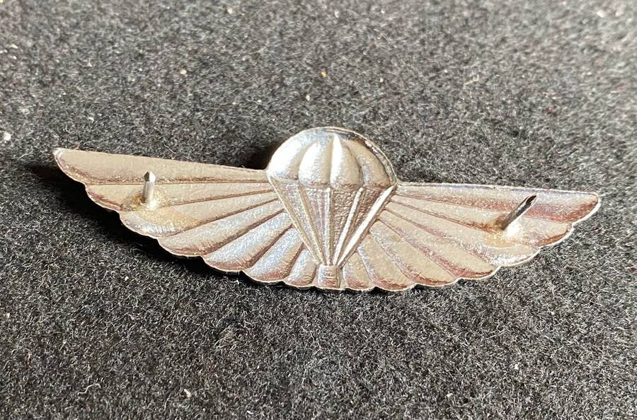 AIR SUPPLY INSTRUCTOR WING-CHROME-FULL SIZE- 2 PINS