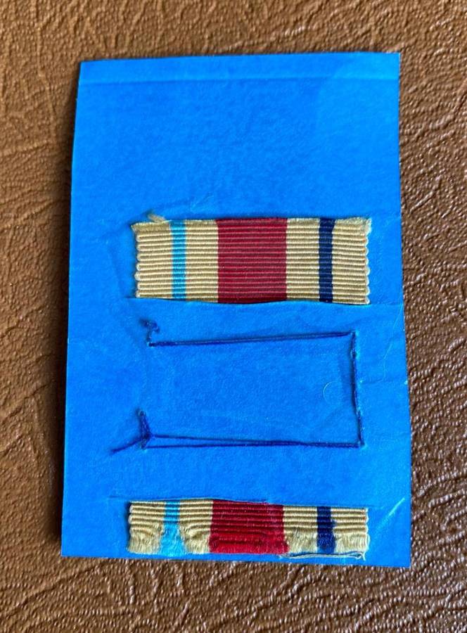 AFRICA STAR 8TH ARMY BAR- X 2