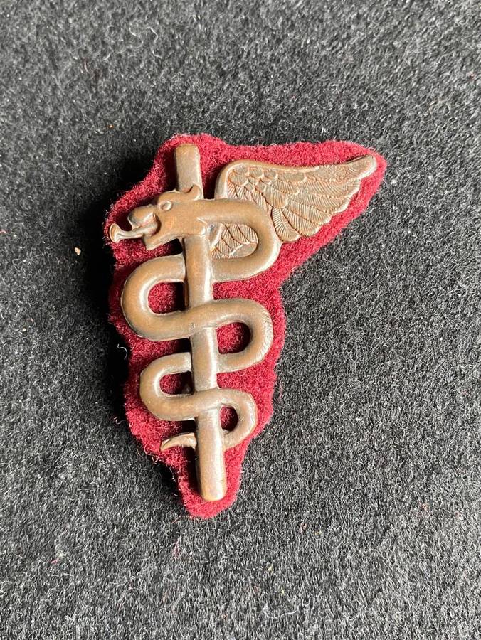 SAMS BRONZE OPS MEDIC BREAST BADGE-APPROVED 1984- ONE PIN