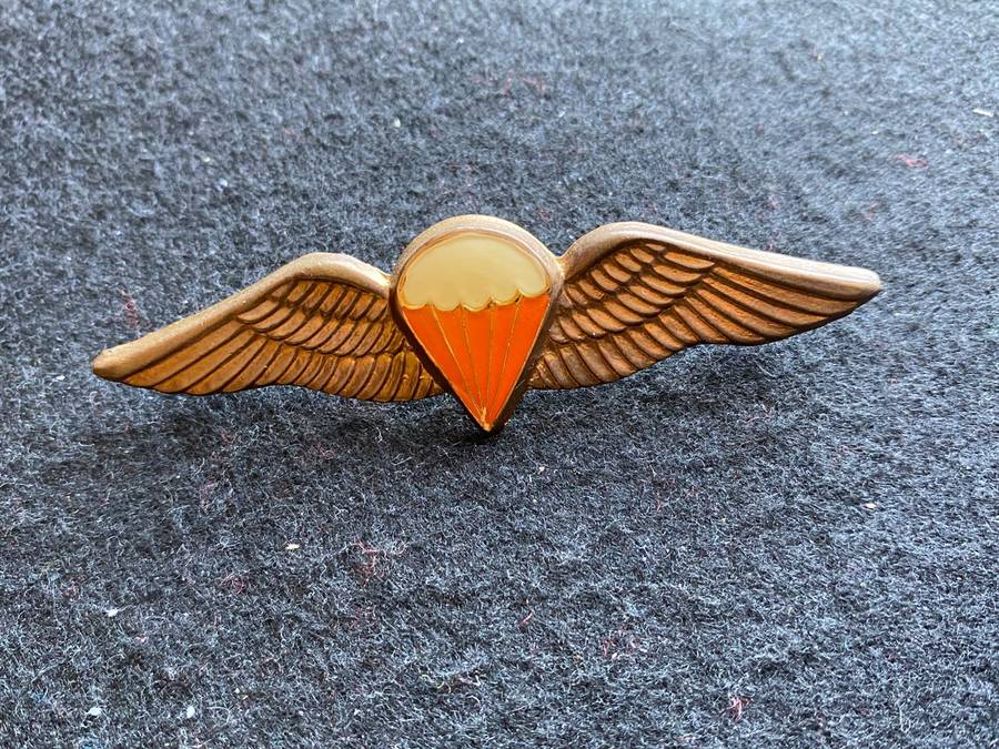 SADF FREE FALL PARATROOPER WING(COLOUR VARIATION) FULL SIZE- 2 PINS