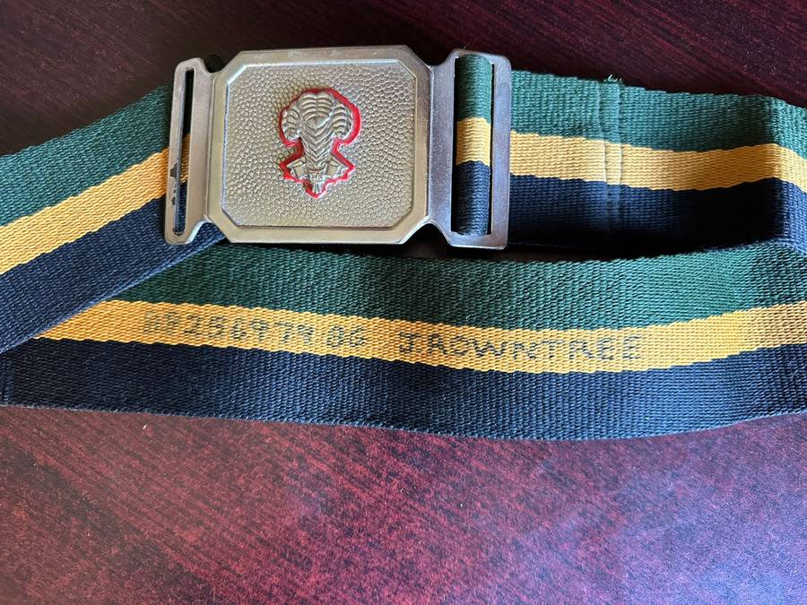 1 SA INFANTRY BATTALION STABLE BELT-EXTENDED LENGTH 90CM