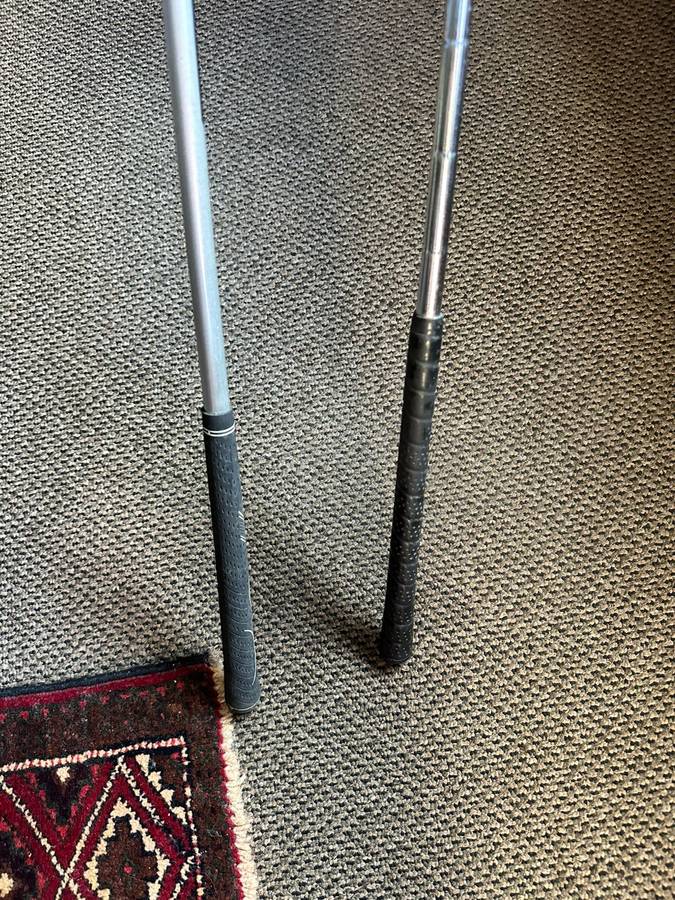 EUD 10,5 DEGREES DRIVER WITH FLEX MODULUS GRAPHITE SHAFT-SOLD WITH TAYLOR NO 1, 10 DEGREES LOFT FAIR