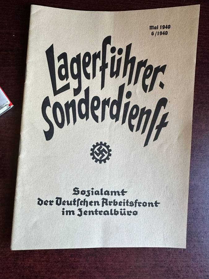 GERMAN DOCUMENTS FOR SALE-PLEASE NOTE THAT THE BOOK IN PICTURES IS NOT FOR SALE