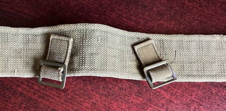 RHODESIA BSAP WEBBING BELT-EXTENDED LENGTH 85 CM