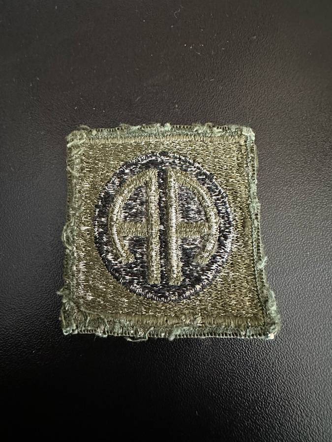 US 82ND AIRBORNE PATCH-VIETNAM PERIOD