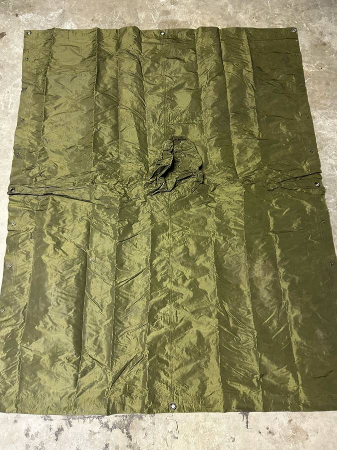 RHODESIAN PONCHO,LABELLED AND DATED 1967-VERY GOOD CONDITION