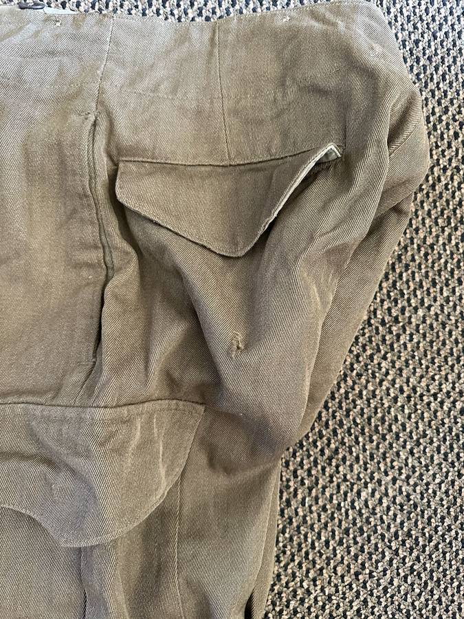 100 % WOOL BUNNY JACKET SIZE 380-MEASURES 50 CM ARMPIT TO ARMPIT-LABELLED AND DATED 1969-SOME DAMAGE