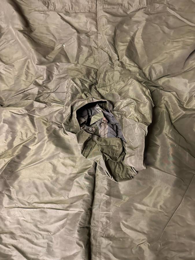RHODESIAN BIVVY/GROUND SHEET -LABELLED AND DATED 1967
