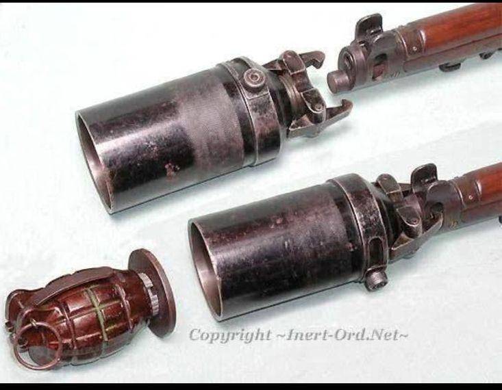 Mills no. 36 rifle grenade with base plate for the . 303 riflle. FFE