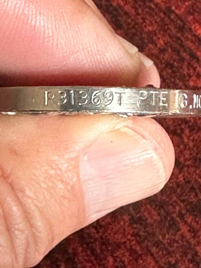 Rhodesia GSM awarded to R31369T Pte. G. Morris