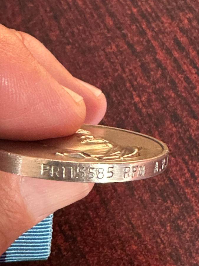 Rhodesia GSM awarded to PR115585 RFN. A.R. Abreu