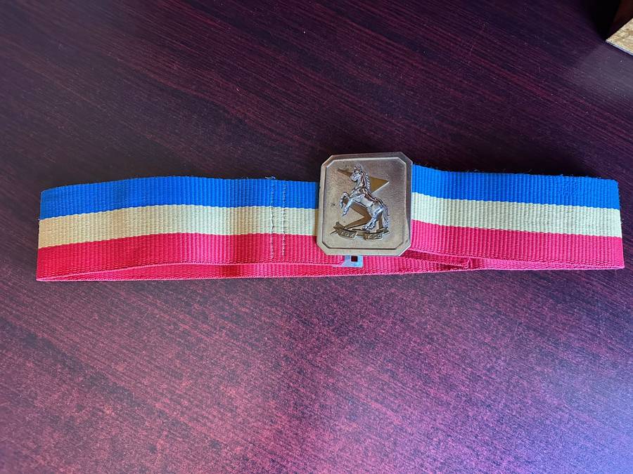 Technical services corps stable belt. Extended length 95 cm.