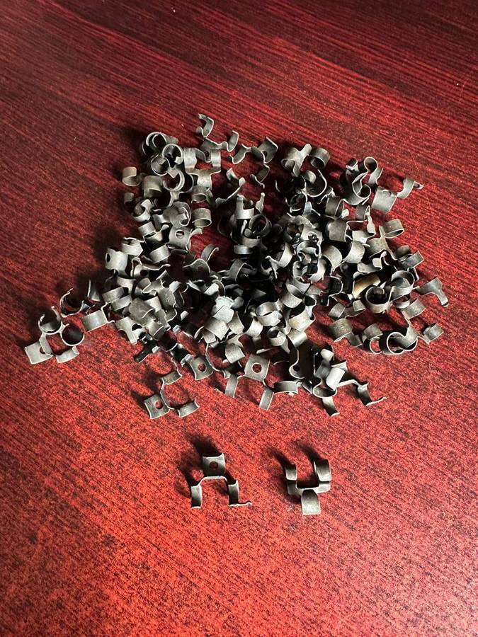 Large lot of 7,62 machine gun clips. Sold together.