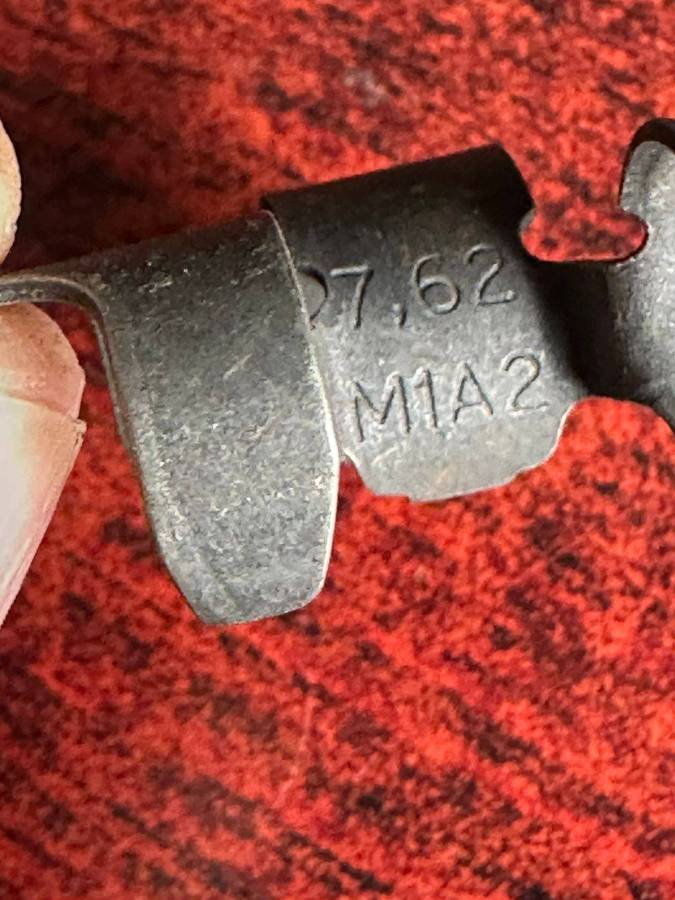 Large lot of 7,62 machine gun clips. Sold together.