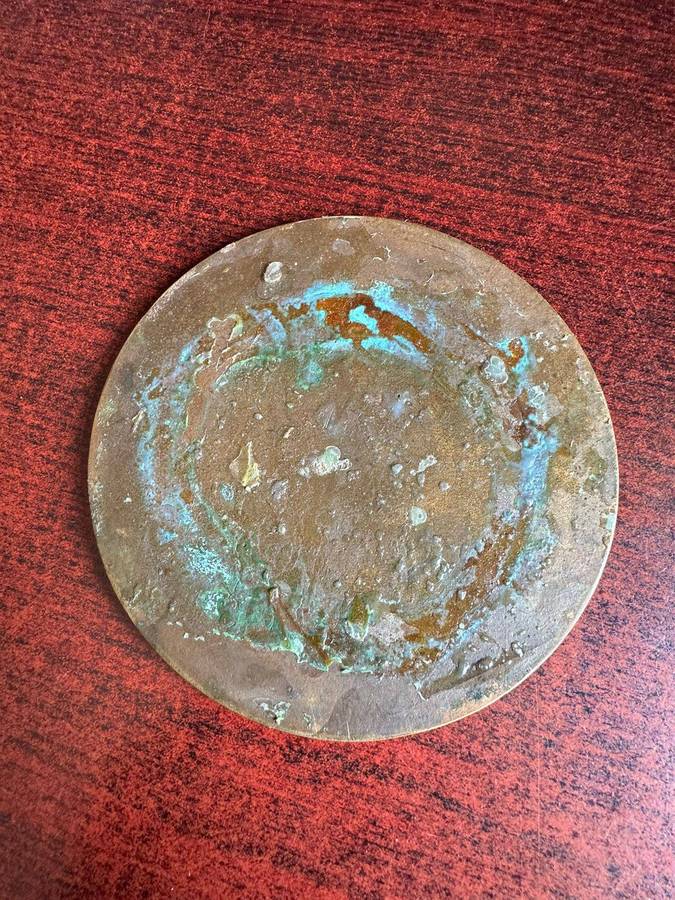WW1 Bronze plaque for remembrance presented to next of kin of Joseph Jenner. Unresearched.