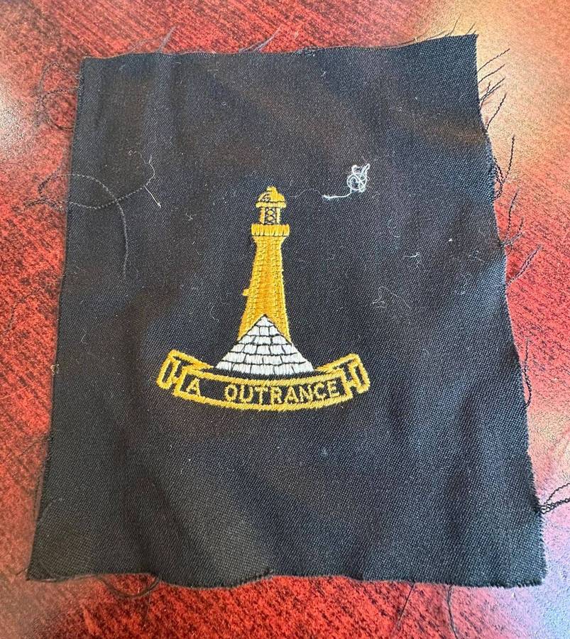 Regiment Algoa Bay blazer badge.