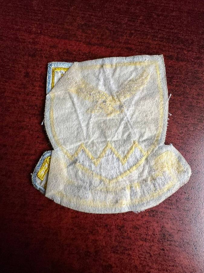 SAAF 15 Squadron patch. Flying super frelon helicopters during the bush war. Original patch.