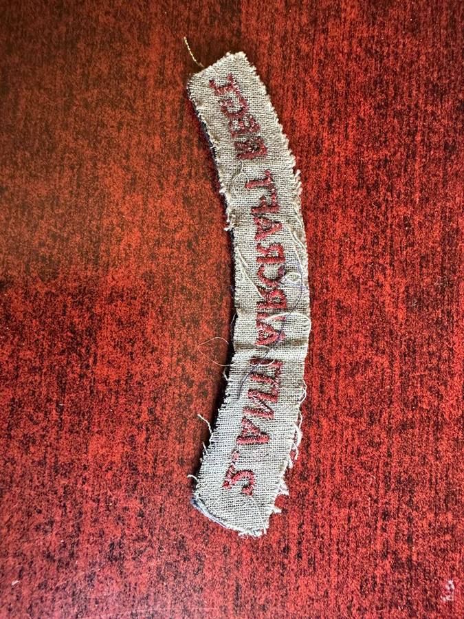 2 Anti aircraft regt. cloth title.