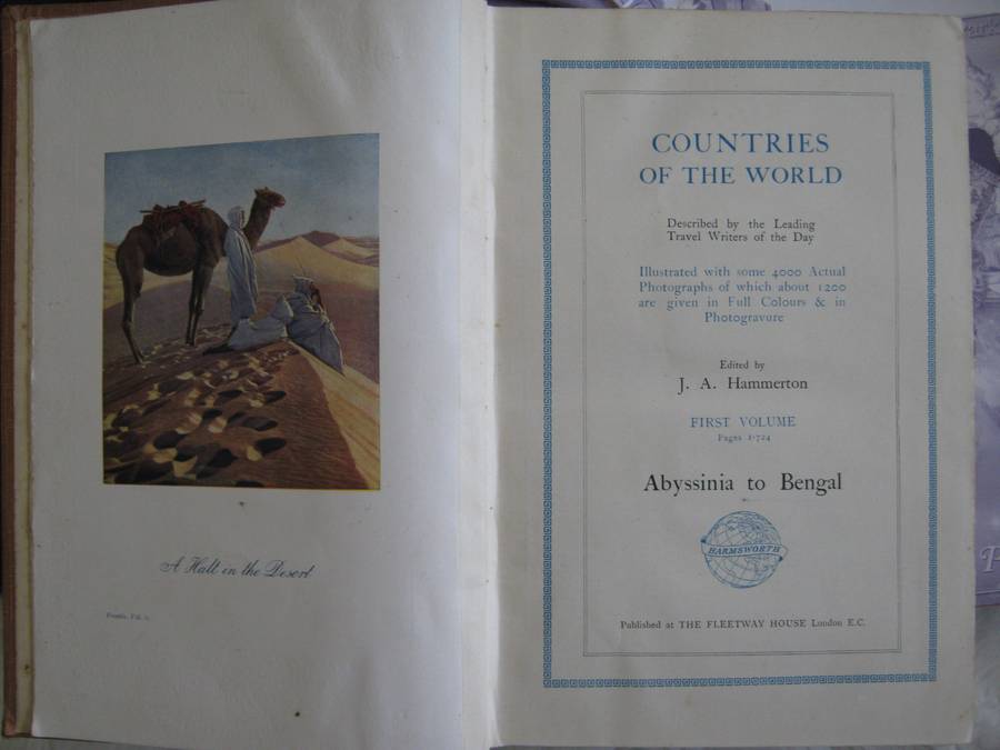 Countries of the World - 4 Volumes  Fully Illustrated