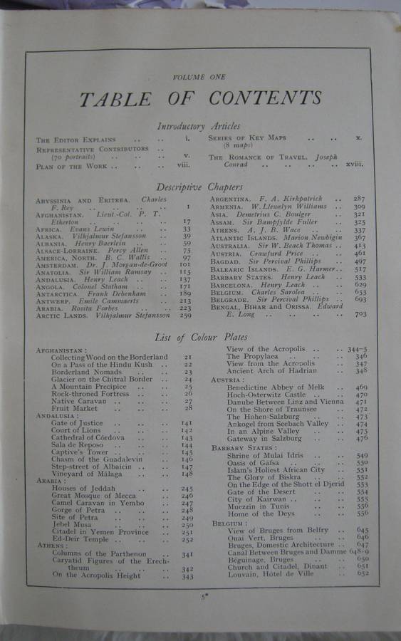 Countries of the World - 4 Volumes  Fully Illustrated