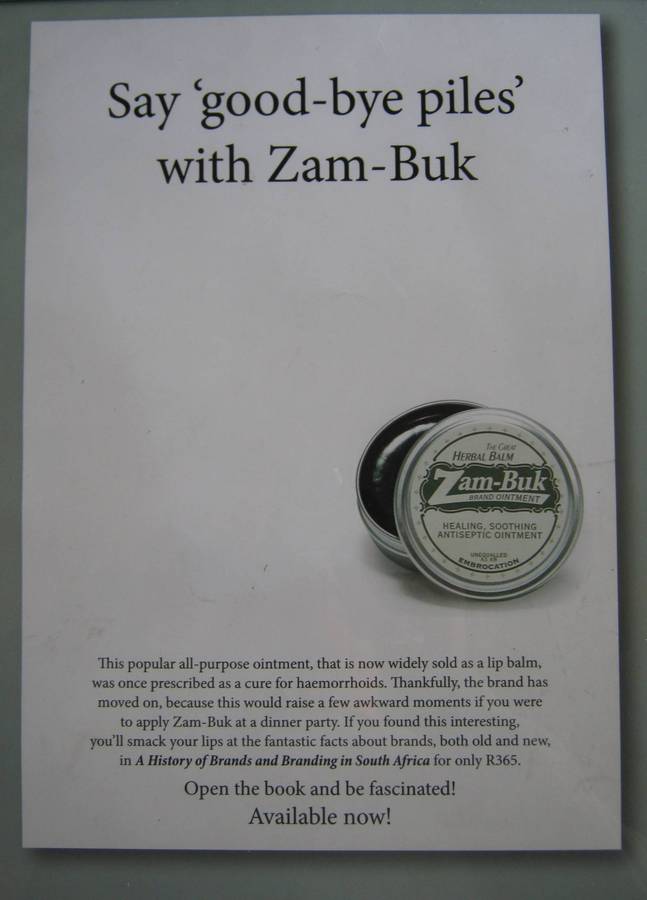 A History of Brands and Branding Zam-Buk Advertising Poster