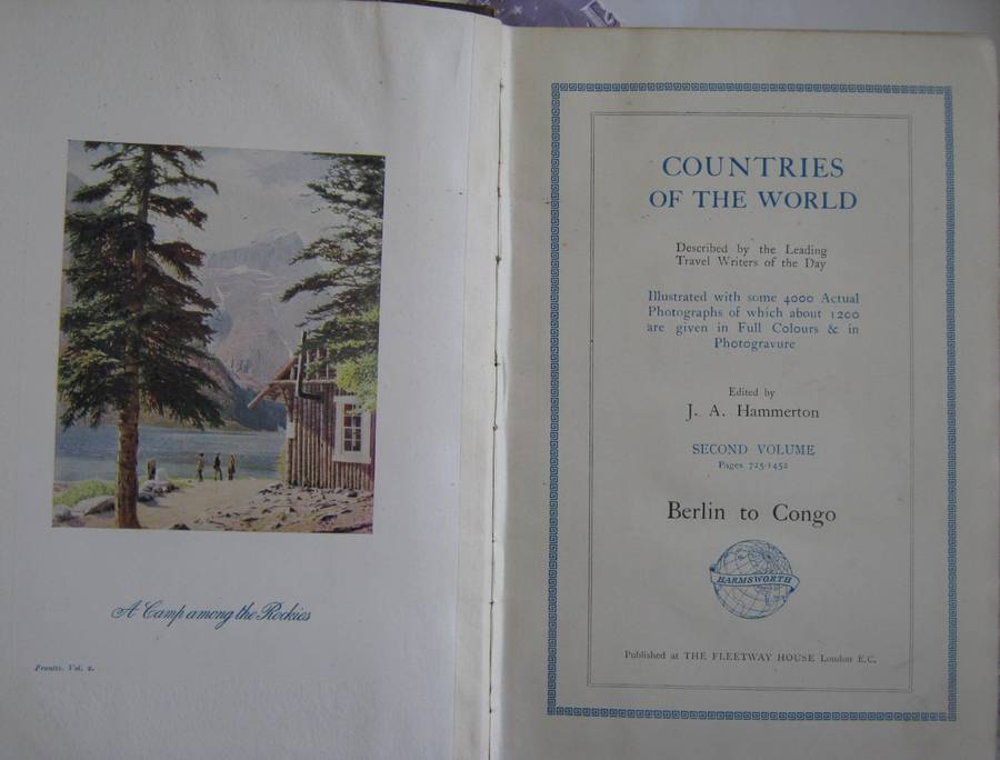 Countries of the World - 4 Volumes  Fully Illustrated