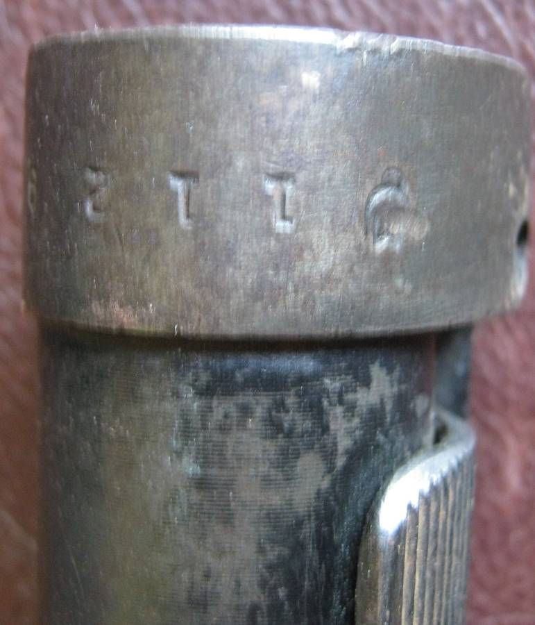 FN | FAL Bayonet with Steel Scabbard & Leather Frog