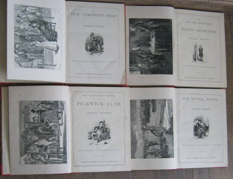 Charles Dickens Works - 14 Volume Set. Fully Illustrated.