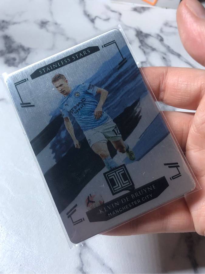 Kevin De Bruyne METAL card NUMBERED 53 of 57 Rare Impeccable soccer trading card