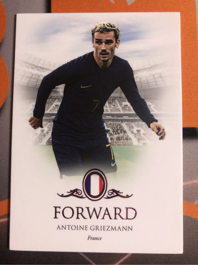 Antoine Griezmann Numbered out of 55 High-end FUTERA 2023 soccer trading card