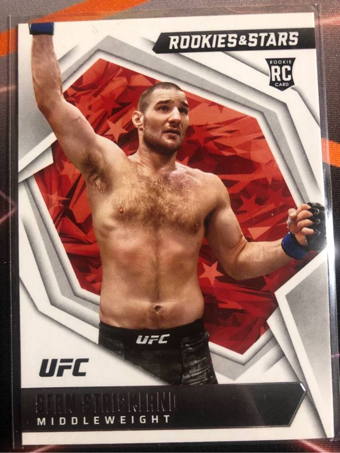 Sean Strickland ROOKIE Chronicles 2022 UFC trading card