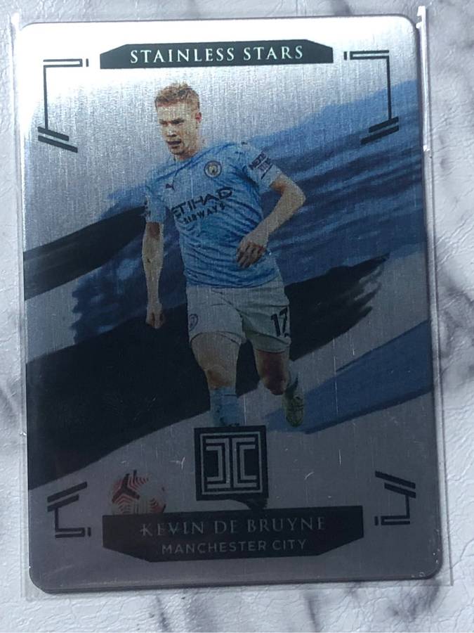Kevin De Bruyne METAL card NUMBERED 53 of 57 Rare Impeccable soccer trading card