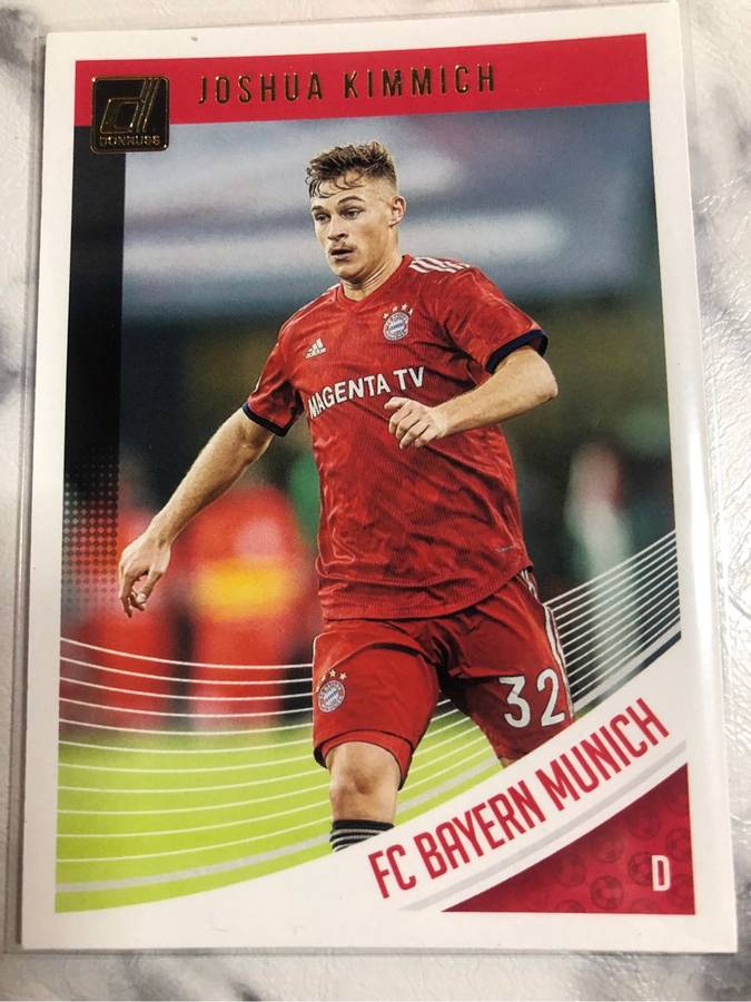 Joshua Kimmich Very RARE Donruss 2018 Soccer trading card