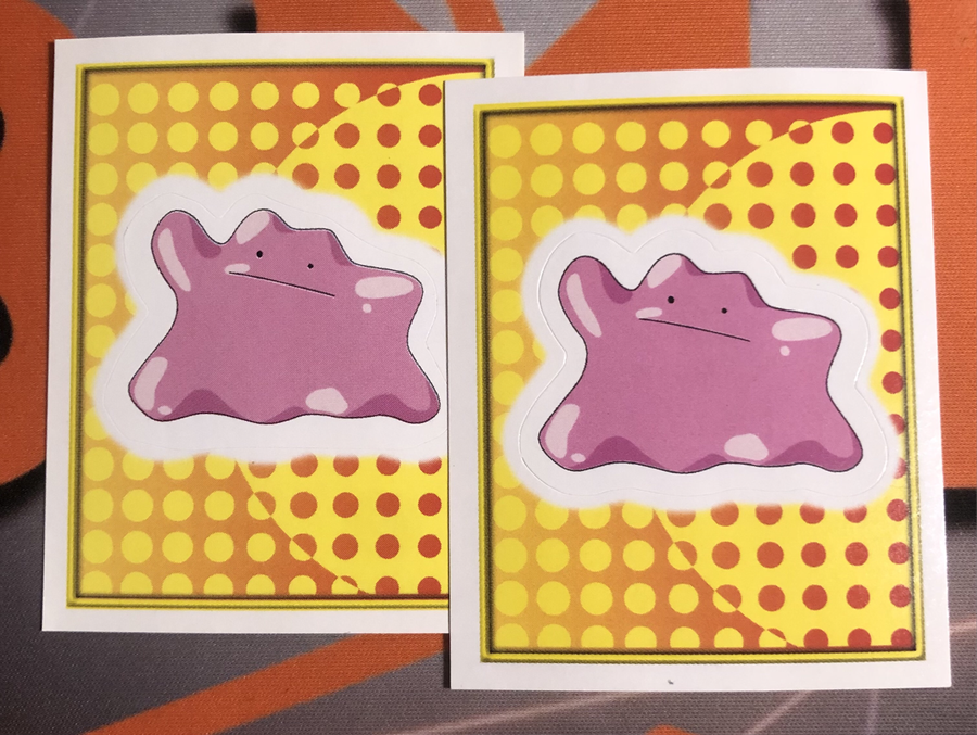 Ditto RARE Vintage 2000s Topps sticker (Near Mint condition)