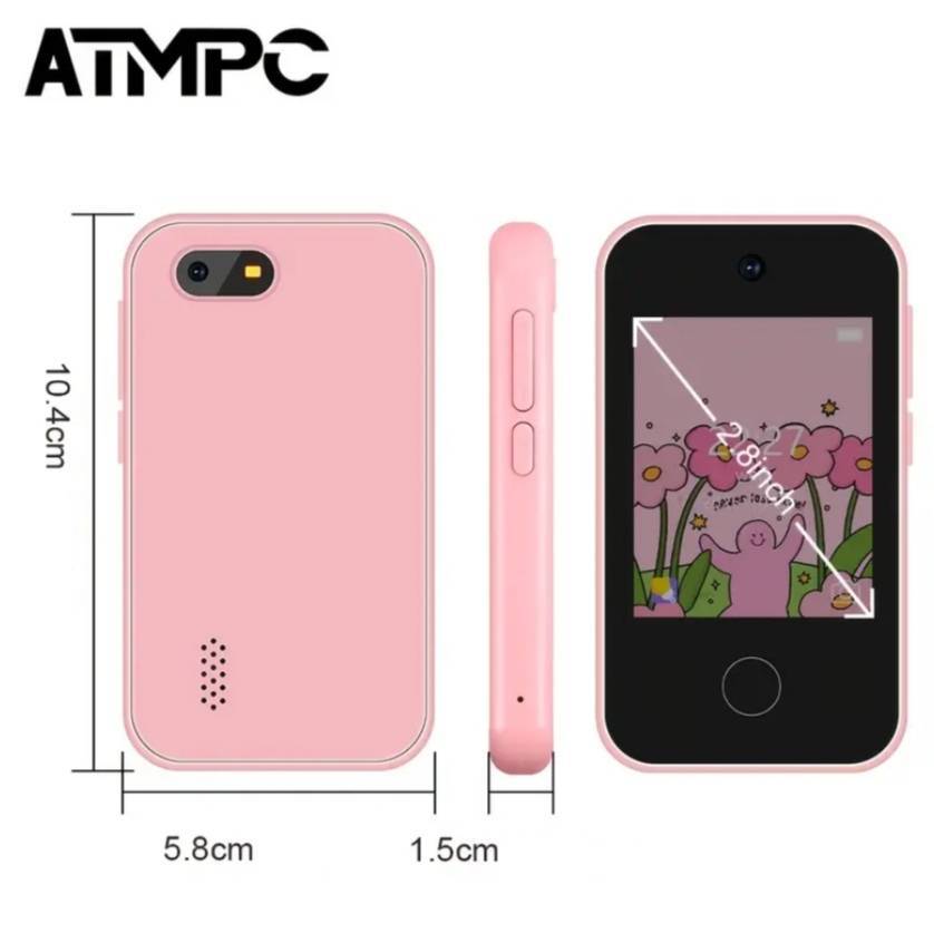 Dual Camera Educational Smart Touchscreen Device + 32GB Fun & Safe Mobile Learning for Kids - Pink