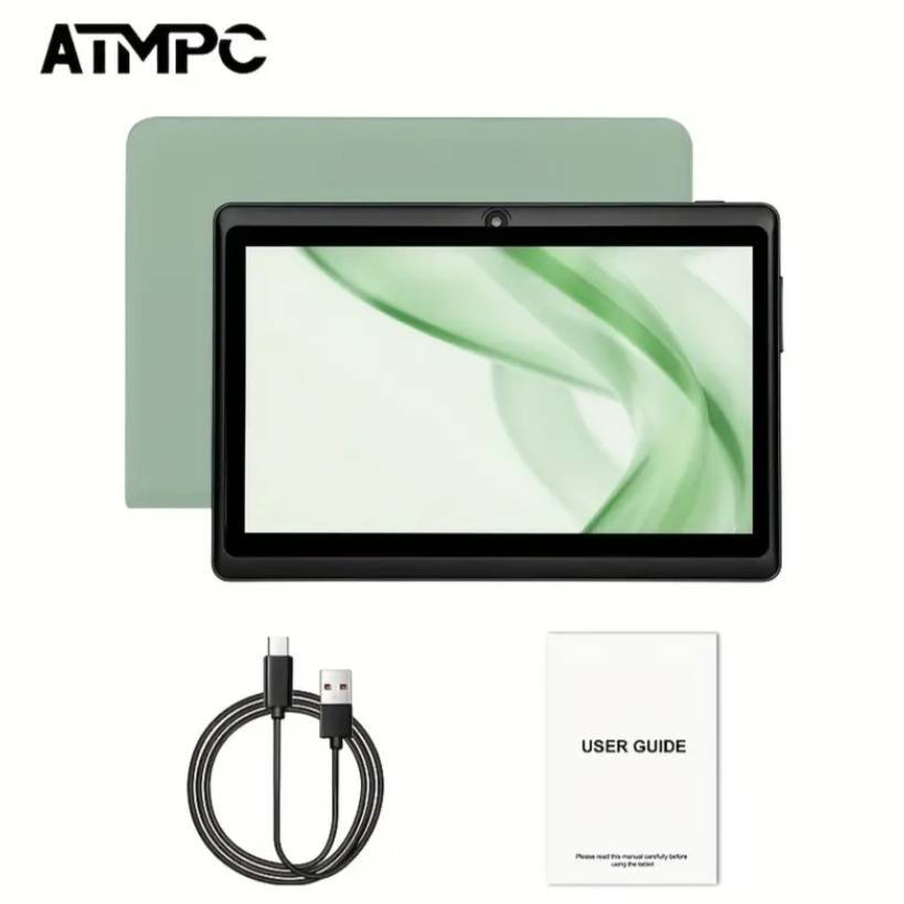 Android 14 Tablet 7-inch | Protective Case | Quad-Core | 4GB RAM | HD 1024 x 600 |  32GB IS