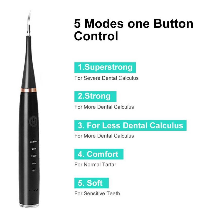 Ultrasonic Electric Toothbrush & Tartar Remover Kit  Extreme Edition (2-in-1) Crazy Wednesday Deal!
