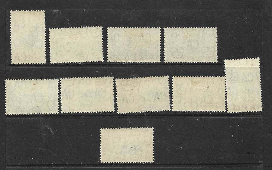 Cayman Islands, EIIR,  1962 1/4d - 1/ MH*