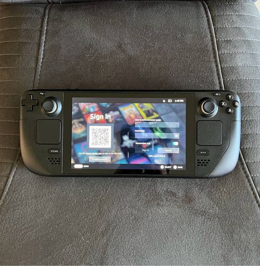 Valve Steam Deck - 64GB Handheld System + Case
