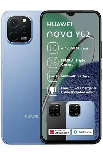 Huawei Nova Y62 128GB LTE Dual Sim - Sapphire Blue