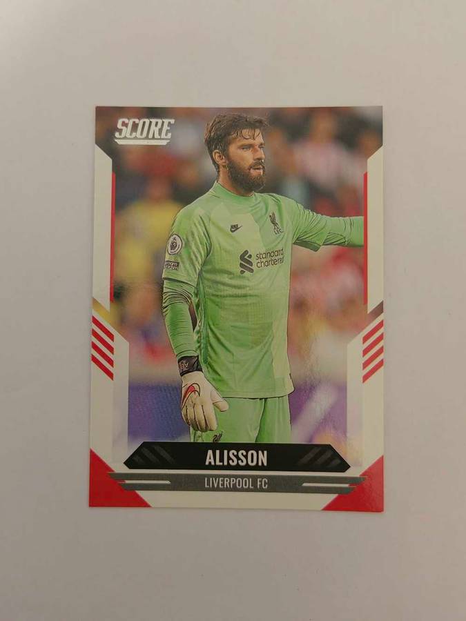 Alisson panini score 2021/2022