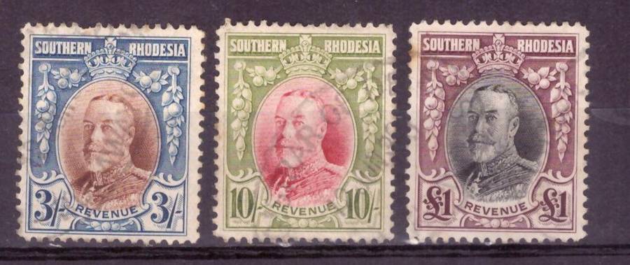 Southern Rhodesia revenue used. mix condition.
