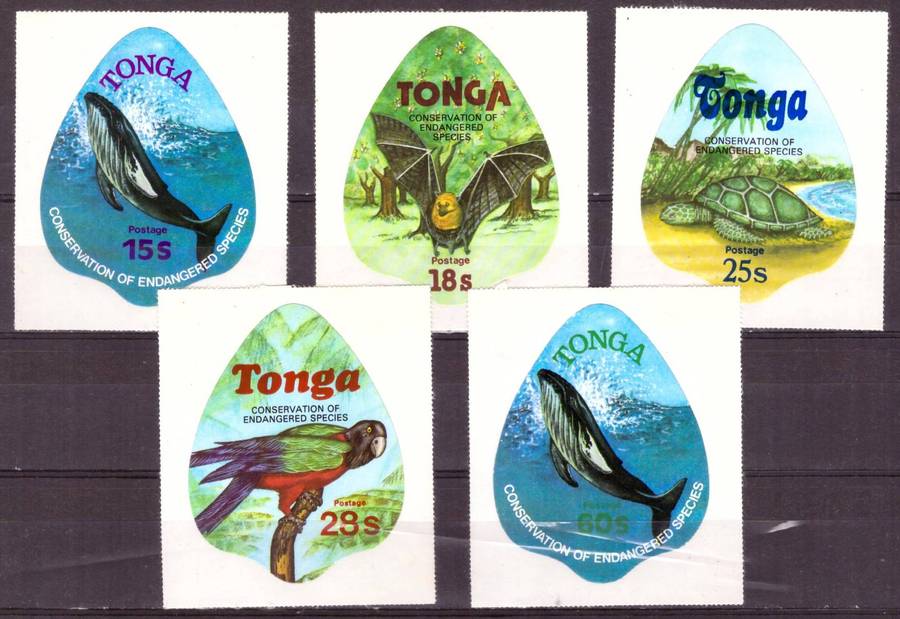 Tonga 1978 SG #444-448  . MNH