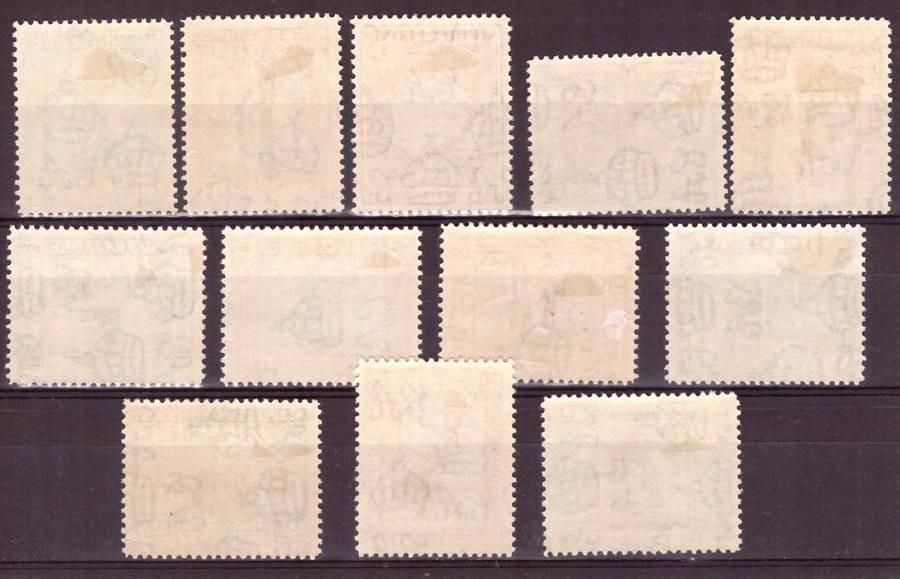 Sierra Leone Scott #168-179.   MH . 1933. from 1/2d-10/.