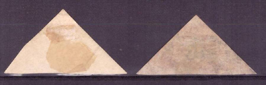 Cape of Good Hope Triangular issue 1853-1864.